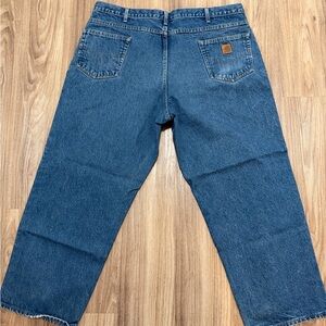 Carhartt Men's Relaxed Fit Blue Jeans